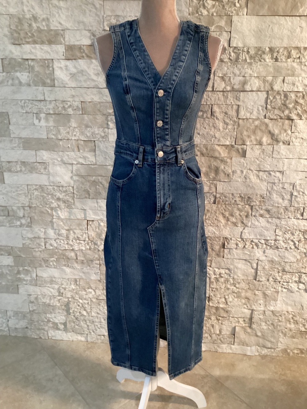 Rails Westwood Sleeveless Denim Dress